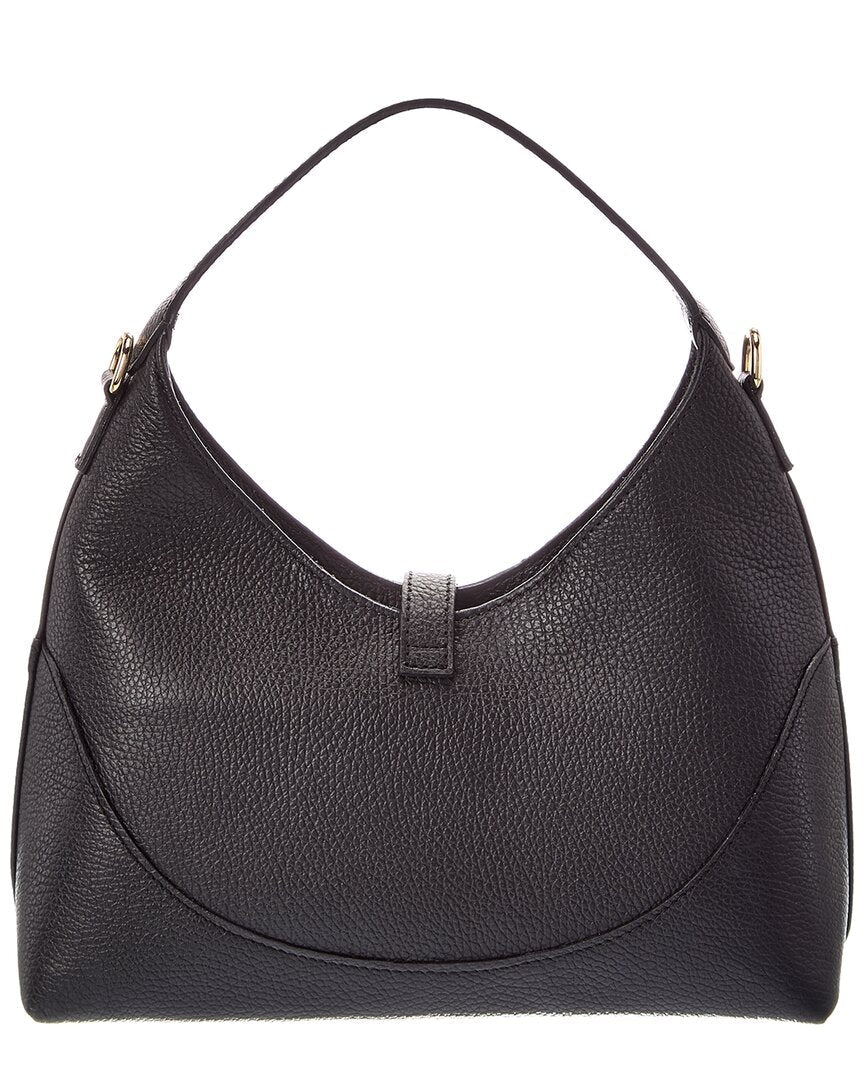 Italian Leather Lina Leather Top Handle Bag