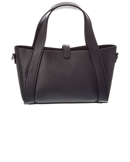 Italian Leather Gaia Leather Top Handle Bag