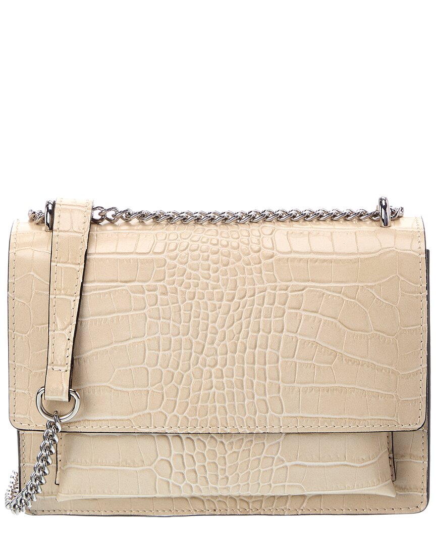 Italian Leather Natalie Leather Top Handle Bag