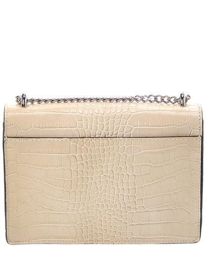 Italian Leather Natalie Leather Top Handle Bag