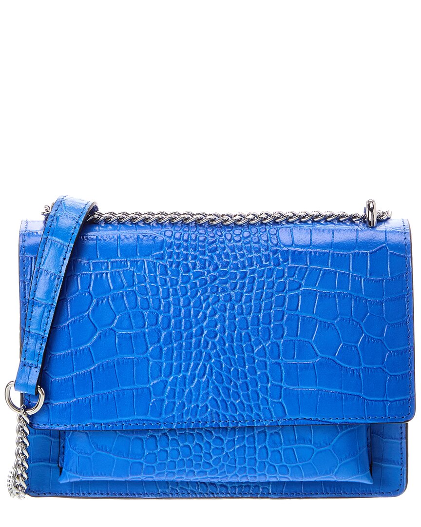 Italian Leather Natalie Leather Top Handle Bag