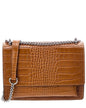 Italian Leather Natalie Leather Top Handle Bag