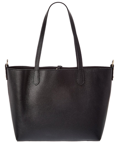 Italian Leather Romy Leather Top Handle Bag