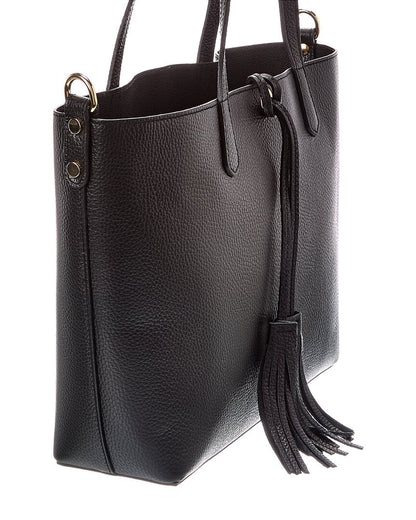 Italian Leather Romy Leather Top Handle Bag