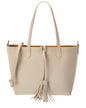 Italian Leather Romy Leather Top Handle Bag