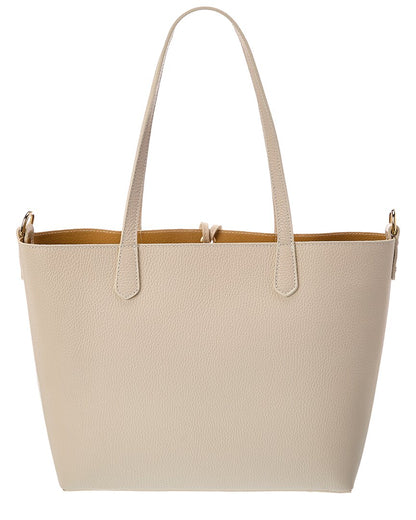 Italian Leather Romy Leather Top Handle Bag