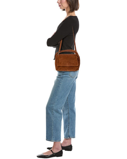 Italian Leather Pauline Leather Top Handle Bag