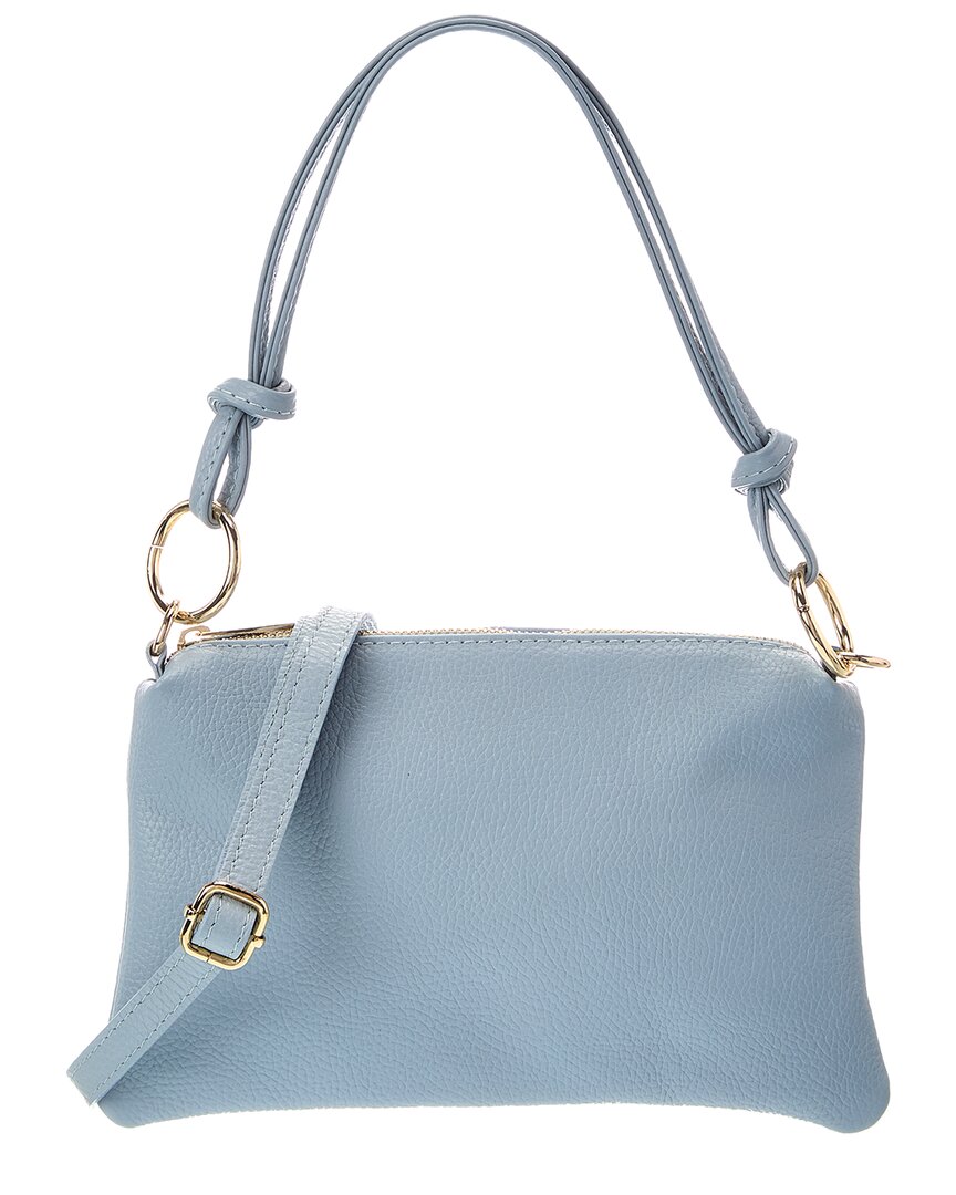 Italian Leather Elin Leather Top Handle Bag