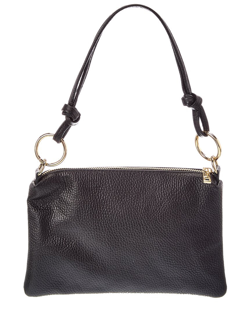 Italian Leather Elin Leather Top Handle Bag