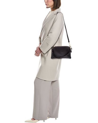 Italian Leather Elin Leather Top Handle Bag
