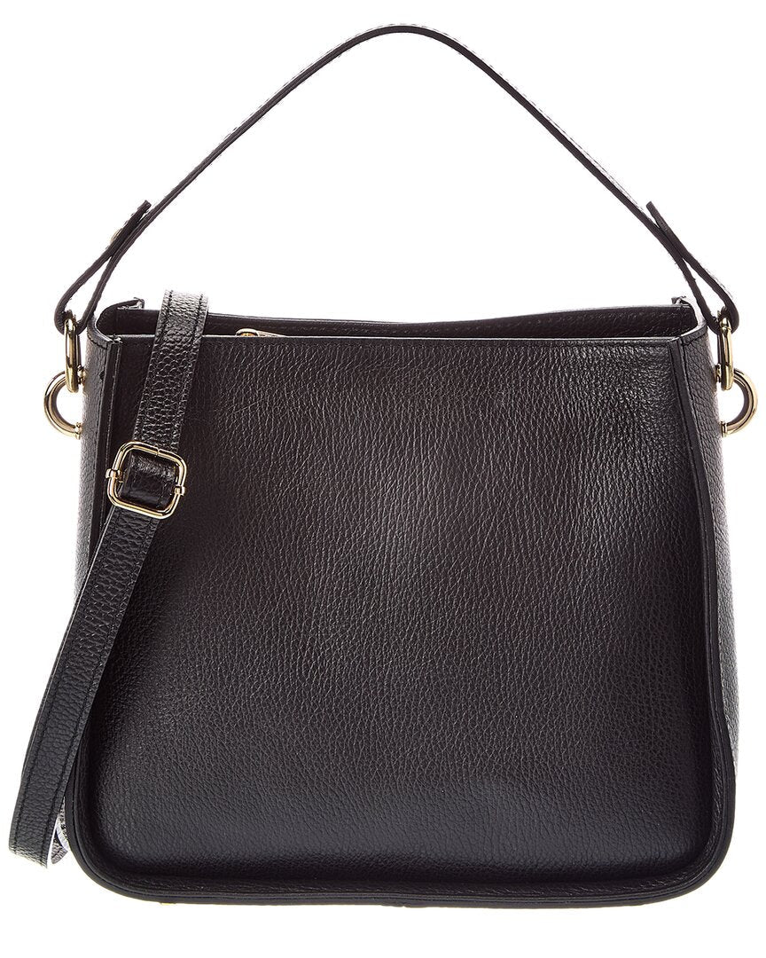 Italian Leather Shoulder Bag Leather Top Handles Bag