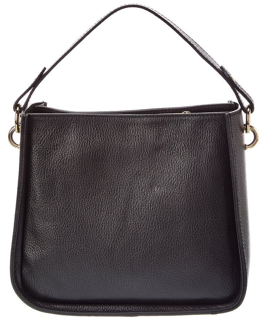 Italian Leather Shoulder Bag Leather Top Handles Bag