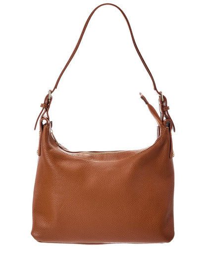 Italian Leather Shoulder Bag Leather Top Handle Bag