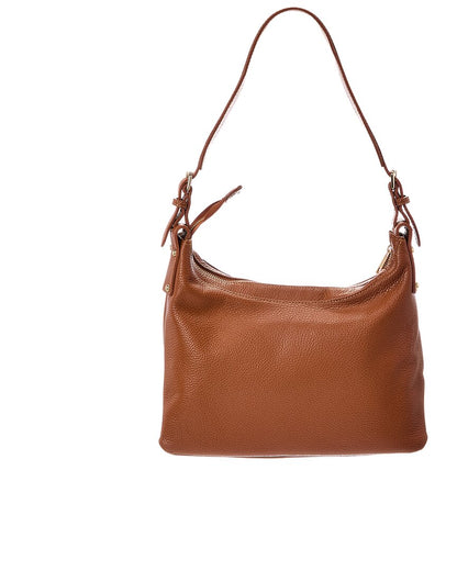 Italian Leather Shoulder Bag Leather Top Handle Bag