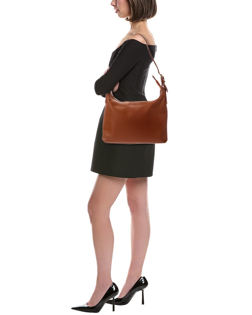 Italian Leather Shoulder Bag Leather Top Handle Bag