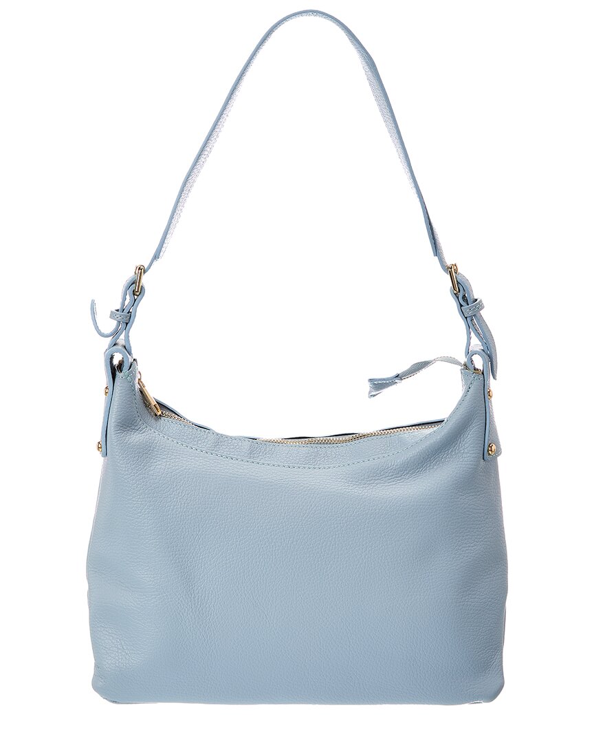 Italian Leather Hobo Leather Top Handle Bag