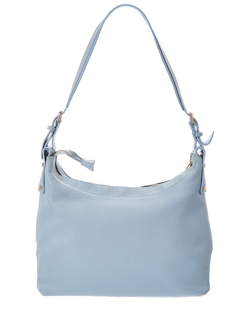 Italian Leather Hobo Leather Top Handle Bag