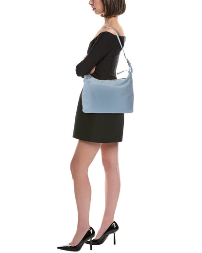 Italian Leather Hobo Leather Top Handle Bag