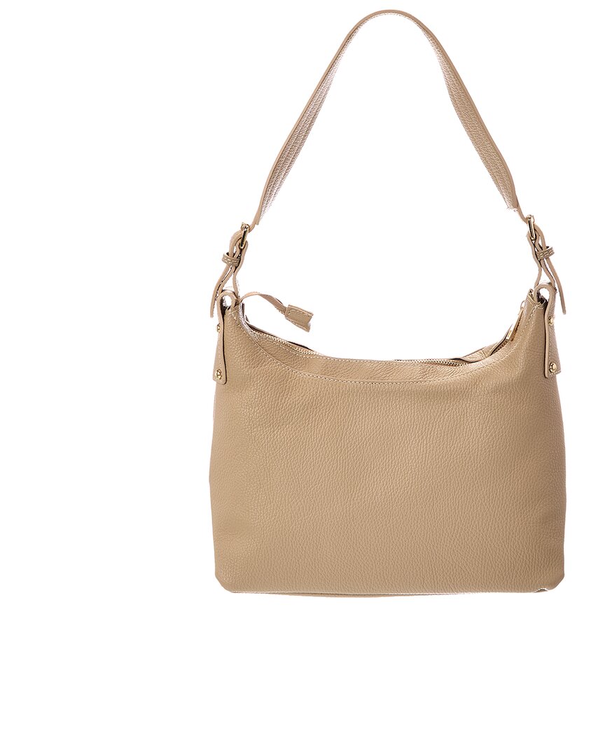 Italian Leather Hobo Leather Top Handle Bag