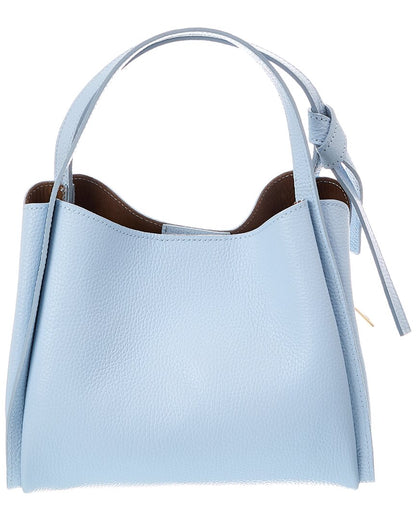 Italian Leather Athena Leather Top Handle Bag
