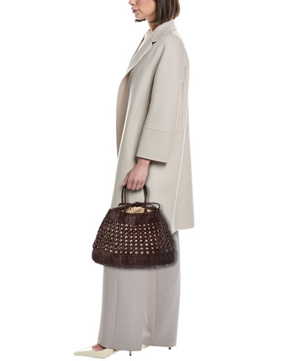 Dragon Diffusion Santa Cano Leather Top Handle Bag