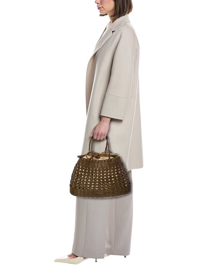 Dragon Diffusion Santa Cano Leather Top Handle Bag