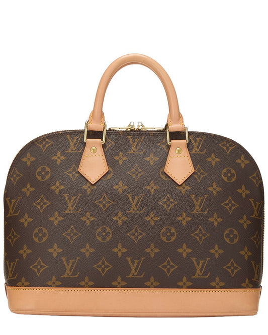 Louis Vuitton Brown Monogram Canvas Alma Pm (   )