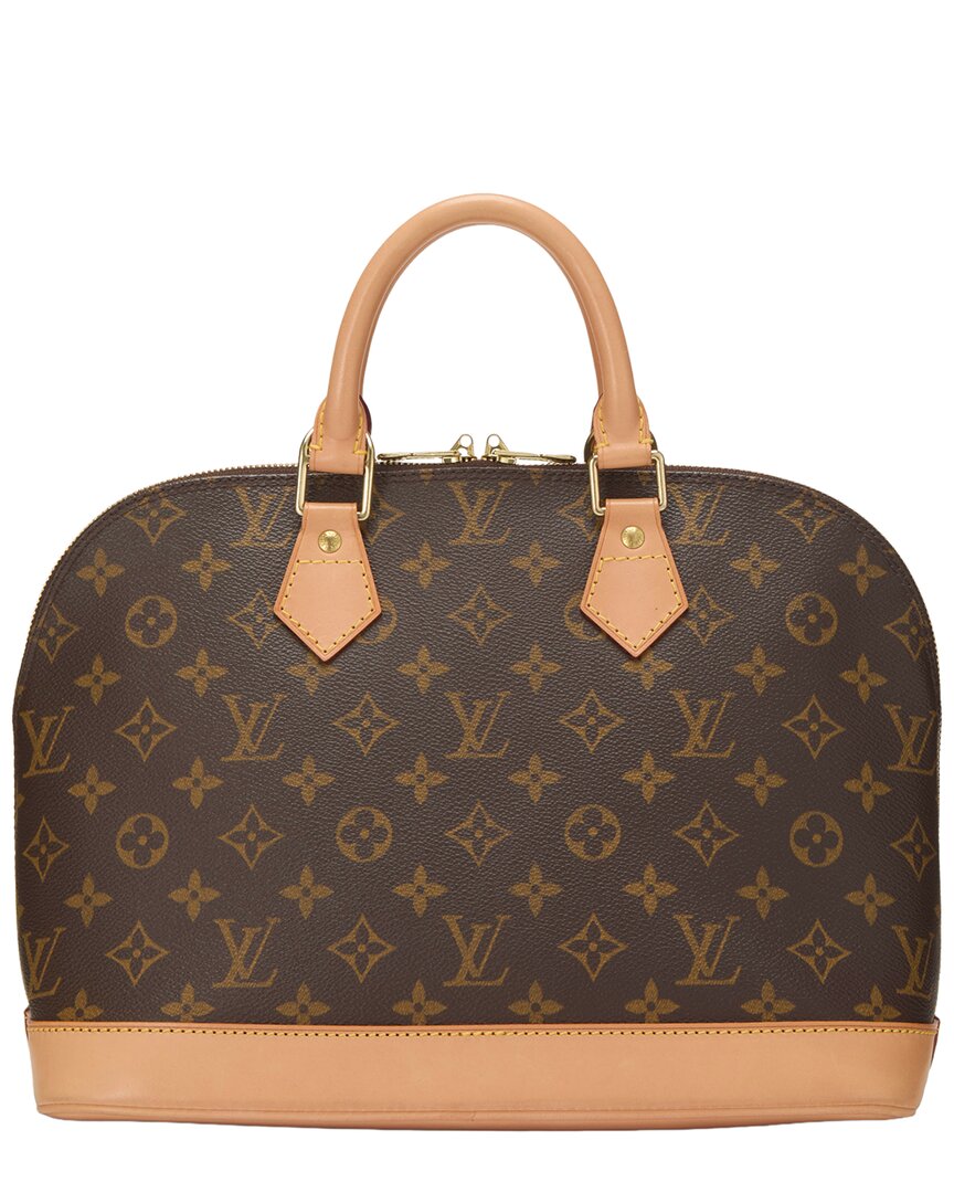 Louis Vuitton Brown Monogram Canvas Alma Pm (   )
