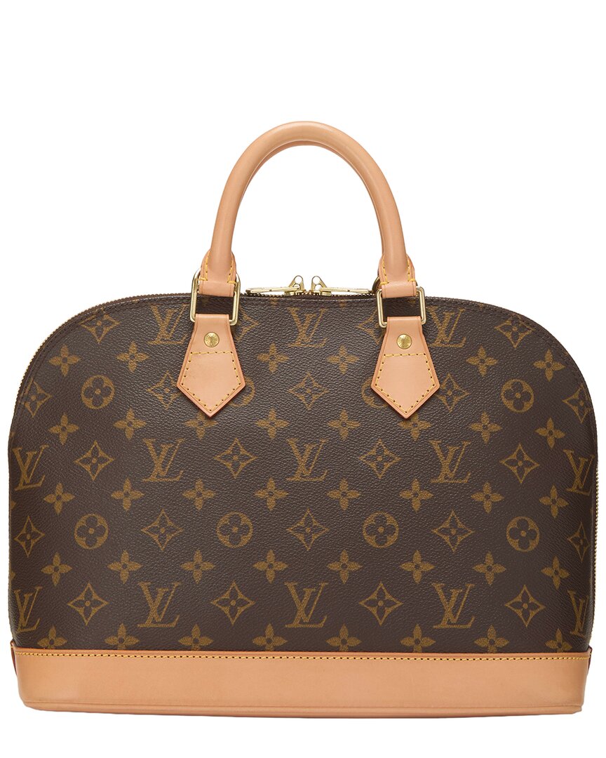 Louis Vuitton Brown Monogram Canvas Alma Pm (   )