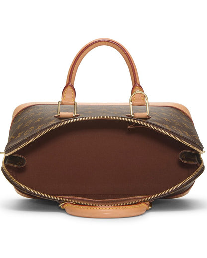 Louis Vuitton Brown Monogram Canvas Alma Pm (   )