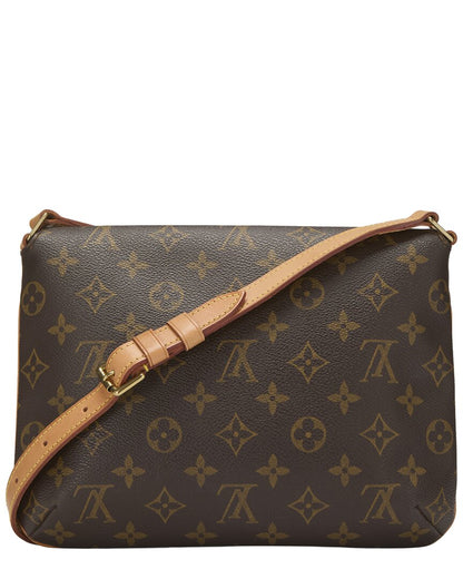 Louis Vuitton Brown Monogram Canvas Musette Tango (   )