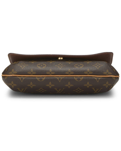Louis Vuitton Brown Monogram Canvas Musette Tango (   )