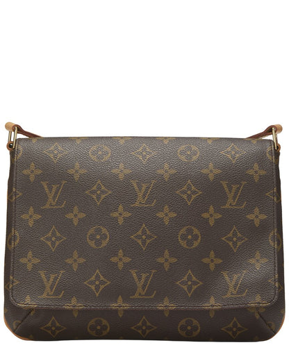 Louis Vuitton Brown Monogram Canvas Musette Tango (   )