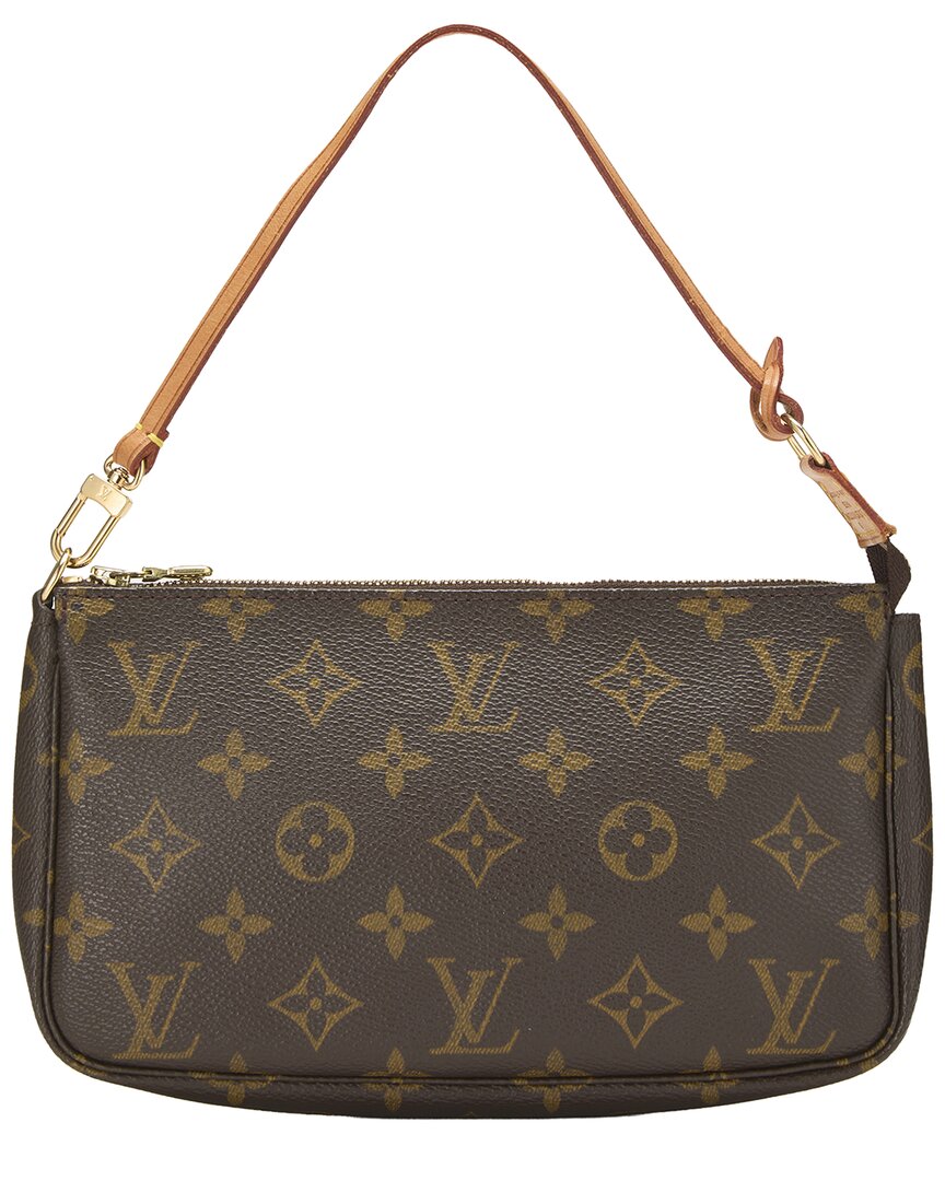 Louis Vuitton Brown Monogram Canvas Pochette Accessoires (   )