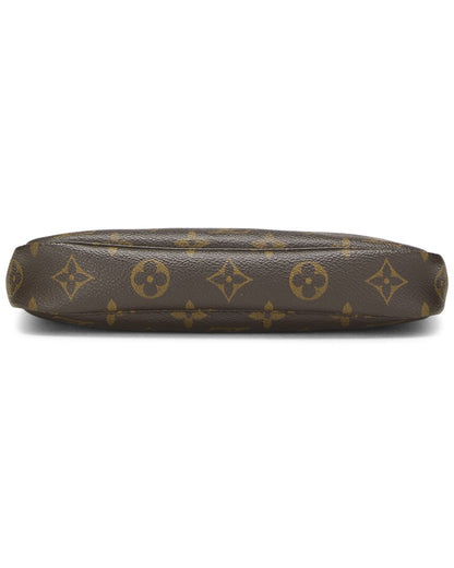 Louis Vuitton Brown Monogram Canvas Pochette Accessoires (   )