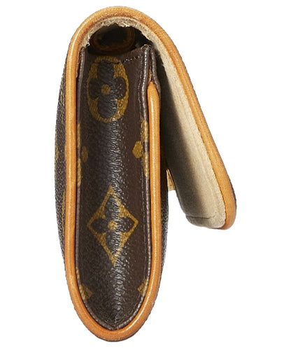 Louis Vuitton Brown Monogram Canvas Pochette Twin Pm (   )