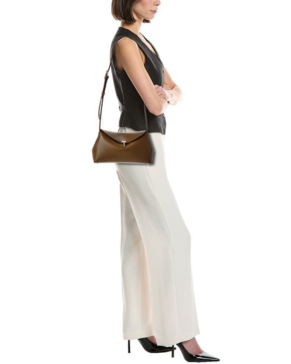Toteme T Lock Leather Shoulder Bag