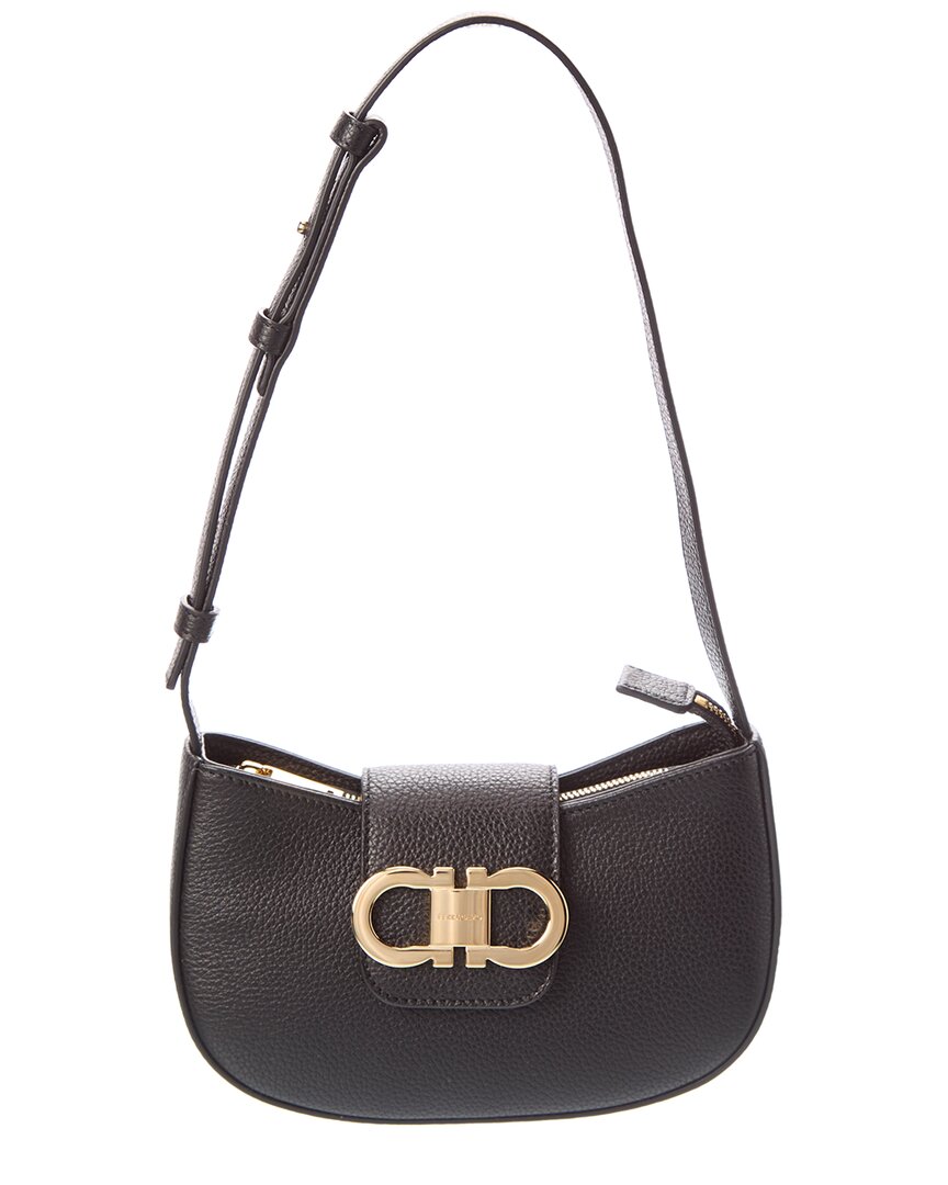 Ferragamo Gabry Leather Shoulder Bag
