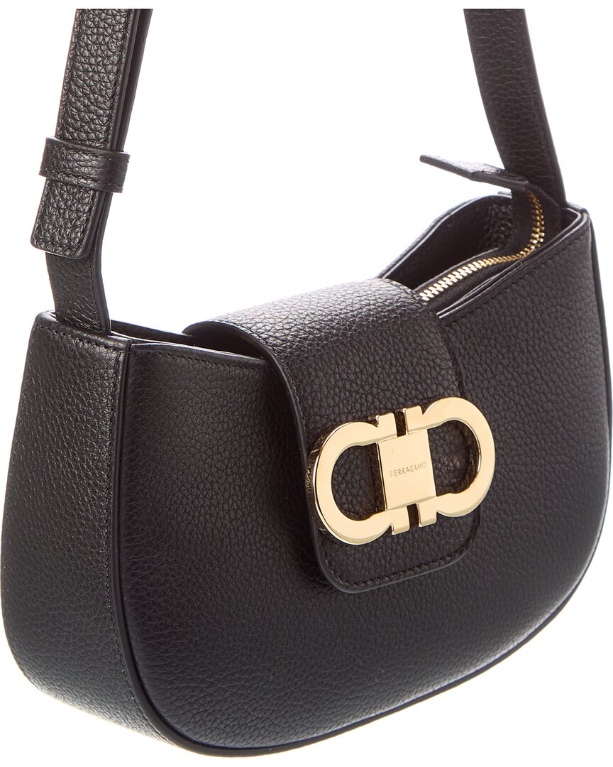 Ferragamo Gabry Leather Shoulder Bag