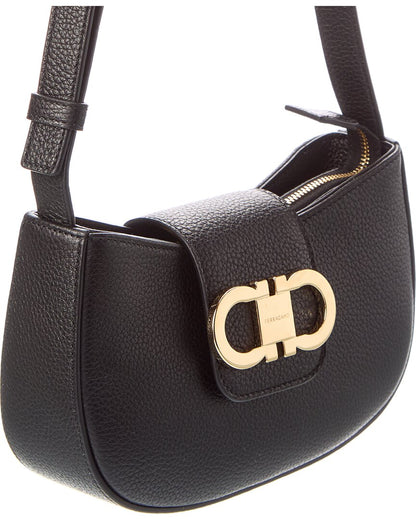 Ferragamo Gabry Leather Shoulder Bag