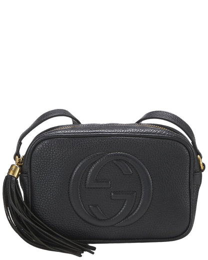 Gucci Black Leather Soho Disco Mini (   )
