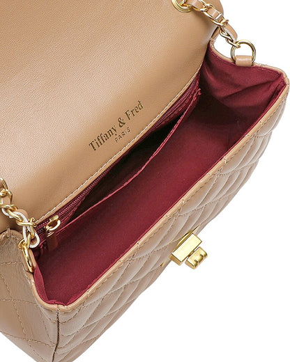 Tiffany & Fred Paris Quilted Leather Crossbody