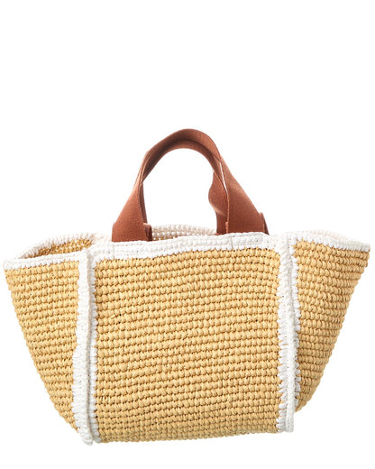 Marni Macrame Sillo Small Shopper Tote