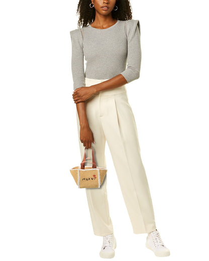 Marni Macrame Sillo Small Shopper Tote