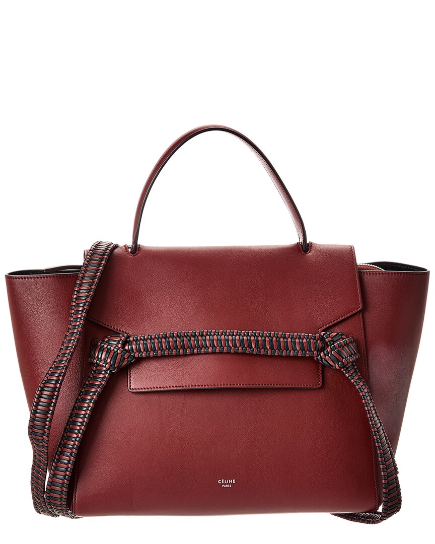 Celine Mini Belt Bag Leather Tote (   )