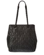 Chanel Black Calfskin Leather Cc Wild Stitch Tote (   )