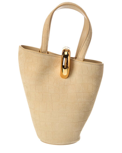 Jacquemus Logo Suede Bucket Bag