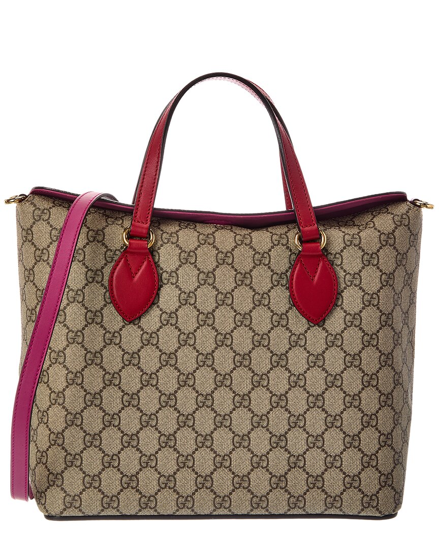 Gucci Multicolor Gg Embossed Coated Canvas Tote (   )