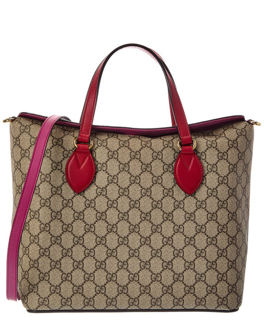 Gucci Multicolor Gg Embossed Coated Canvas Tote (   )
