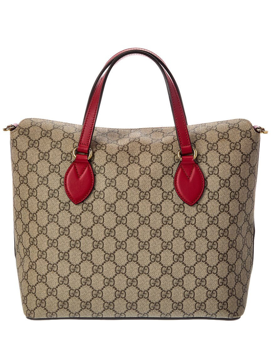 Gucci Multicolor Gg Embossed Coated Canvas Tote (   )